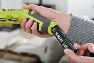 Ryobi RSDP4-120G liten skruvdragare 4 V USB, 1 batteri