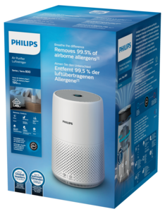 Philips luftrenser AC0819, 49 m2