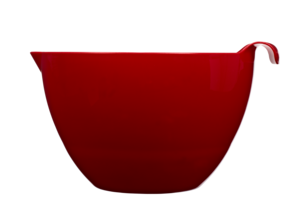 3 skålar med handtag och hällpip