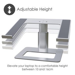 Desire2 Pystysuora tietokoneteline, säädettävä korkeus