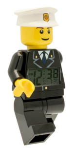 Lego City Polis vekkerklokke