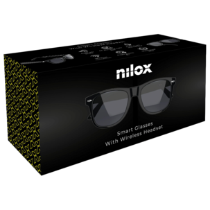 Nilox Smart Aurinkolasit kuulokkeilla