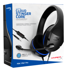 Pelikuulokkeet PS4, HyperX Cloud Stinger Core
