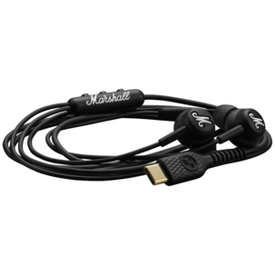 Marshall Mode USB-C in-ear-ørepropper med ledning, svart