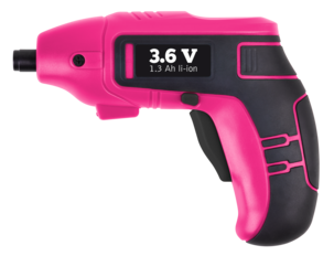 Skrutrekker, 3,6 V