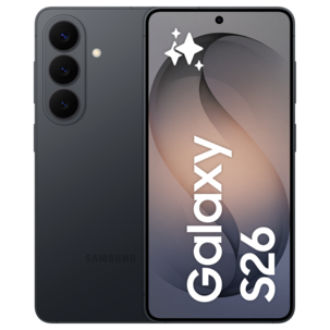 Samsung Galaxy S26 smarttelefon 256 GB, svart