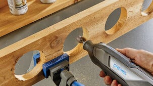 Dremel 8240-3/45 batteridrivet multiverktyg 12 V, 45 delar