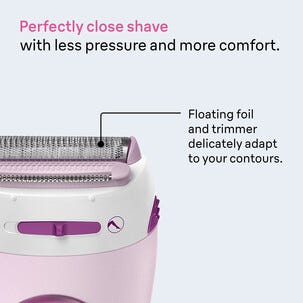 Braun Silk·épil barberhøvel dame LS5100WD, rosa