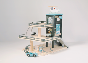 Parkeringshus i tre, fra 3 år