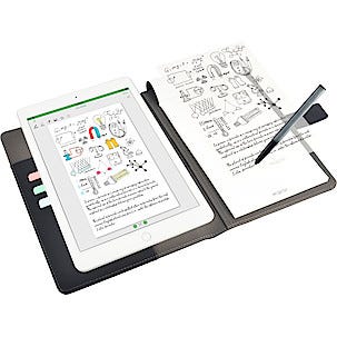 Anteckningsbok + penna, Modena Digital Folio Essential, svart