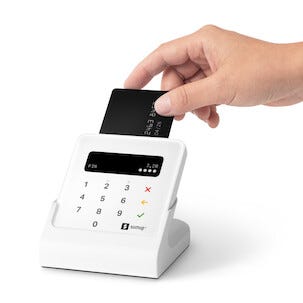 SumUp Air Bundle kortläsare med laddstation