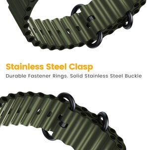 Silikonreim til Garmin aktivitetsklokke 26 mm, Quick release