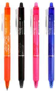 Kuulakärkikynä Pilot Frixion Clicker 4 kpl