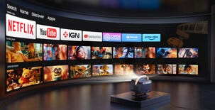 Yaber U12 Full HD LCD-projektor med Linux OS