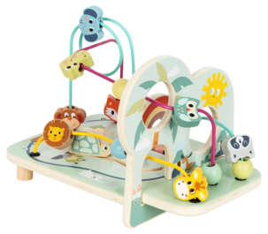 Aktiviteettilelu, jossa eläinhahmoja, yli 2-vuotiaille