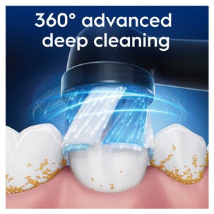Oral-B iO Ultimate clean borsthuvud, svart