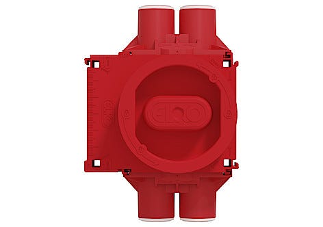 Apparatdosa hög ring ELKO Flexi+ enkeldosa