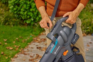 Gardena PowerJet Collect batteridrevet løvblåser 18 V P4A