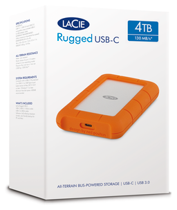 Ekstern harddisk LaCie Rugged USB-C