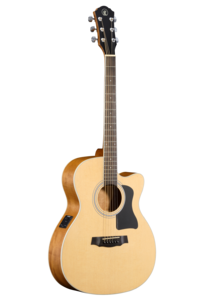 Stålsträngad akustisk gitarr med pickup Gecko