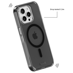 Holdit Transparent Case MagSafe iPhone 14 Pro mobildeksel