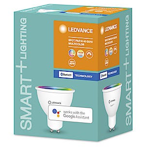 Himmennettävä LED-lamppu, RGB, GU10, Ledvance Smart+