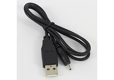 LADEKABEL MED USB-KONTAKT