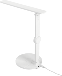 Skrivebordslampe med trådløs Qi-lading