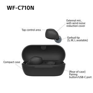 Sony WF-C710N Vastamelunappikuulokkeet, in-ear