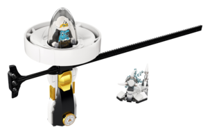 LEGO Ninjago 70636, Zane - spinjitzu-mester