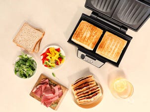 Krups Iconic smörgåsgrill keramisk, FDK464