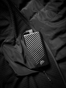Varmevest med powerbank, herre S–XXL, HeatX