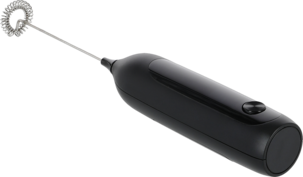 Elektrisk melkeskummer, batteridrevet, svart