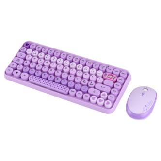 Exibel trådløst tastatur og mus, sett for barn