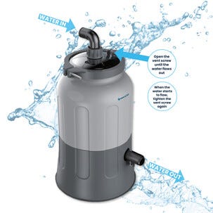 Swim & Fun Filterballs System ECO pump och filter pool, 40 W