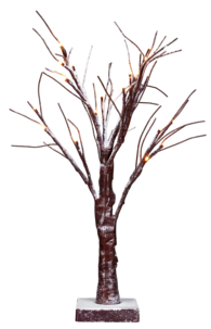 Batteridrivet lysande träd 50 cm