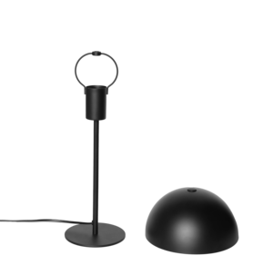 Northlight Ville bordslampa, 40 cm, svart