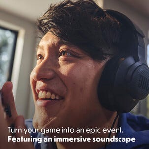 JBL Quantum 100M2 gamingheadset med bom-mikrofon