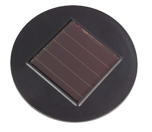 Liten solcelle, 89 mm