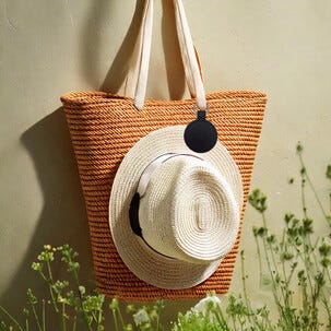 Hattklämma magnetisk, svart, 6 cm