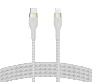 USB-C til Lightning ladekabel, Belkin BoostCharge PRO Flex, 2 m