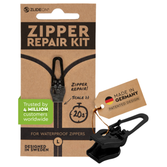 Zlideon Zipper Waterproof L vesitiiviille vetoketjuille, 1 kpl