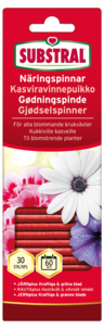 Substral næringspinne til blomstrende potteplanter, 30-pakning