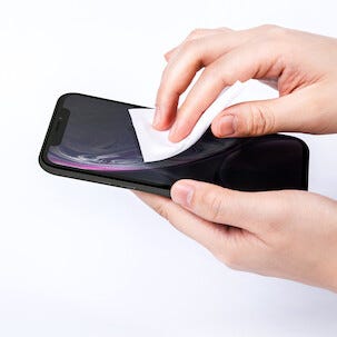 Desinfektionsservetter för mobiltelefoner, 50-pack