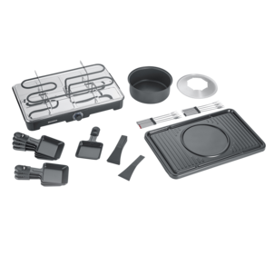 Severin raclette-fondue keramisk RG 2347, 1400 W