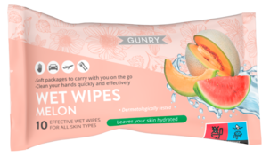 Gunry våtservietter, 10-pakning