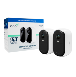 Arlo Essential 2 HD overvåkningskamera, 2-pakning