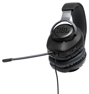 JBL Quantum 100 -pelikuulokkeet, joissa irrotettava mikrofoni