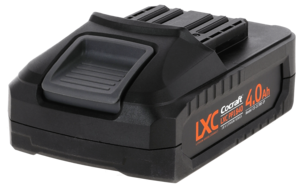 Cocraft LXC gräsklippare, 2 batterier, 1 laddare LM370-BL