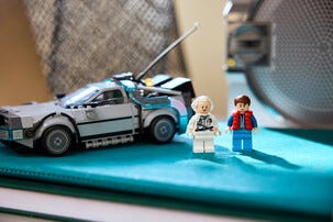 LEGO Speed Champions tidsmaskinen fra Tilbake til fremtiden 77256, fra 9 år